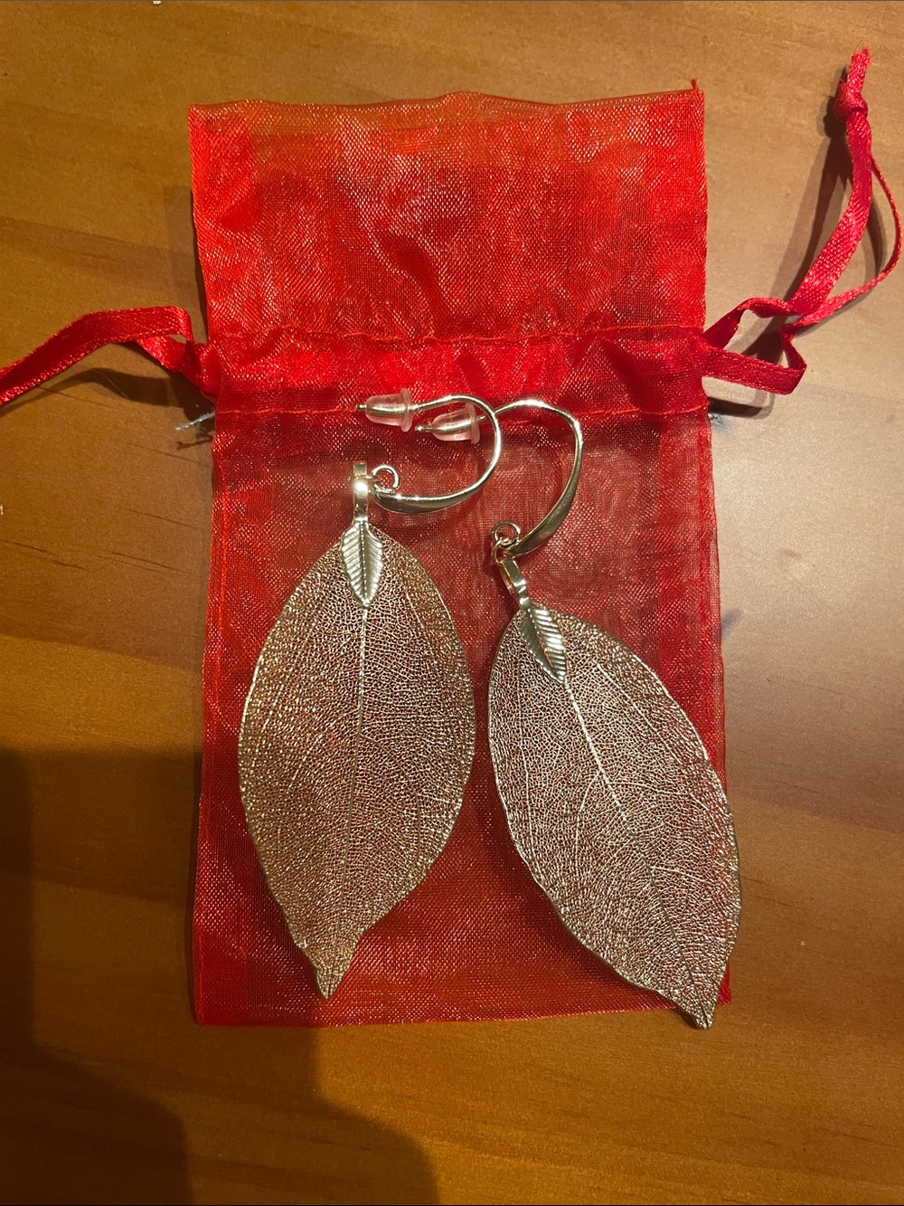 Gold Leaf Earrings